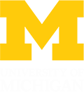 University of Michigan block M logo